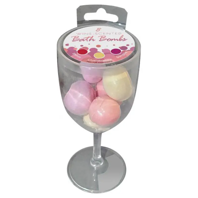Wine Scented Bath Bombs (8Pc) 1