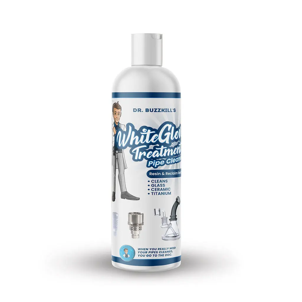 Dr. Buzzkill's White Glove Treatment Pipe Cleaner 16Oz 1