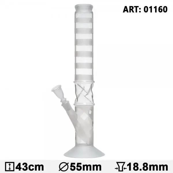 Trippy Sand Glass Bong Water Pipe 17" 1