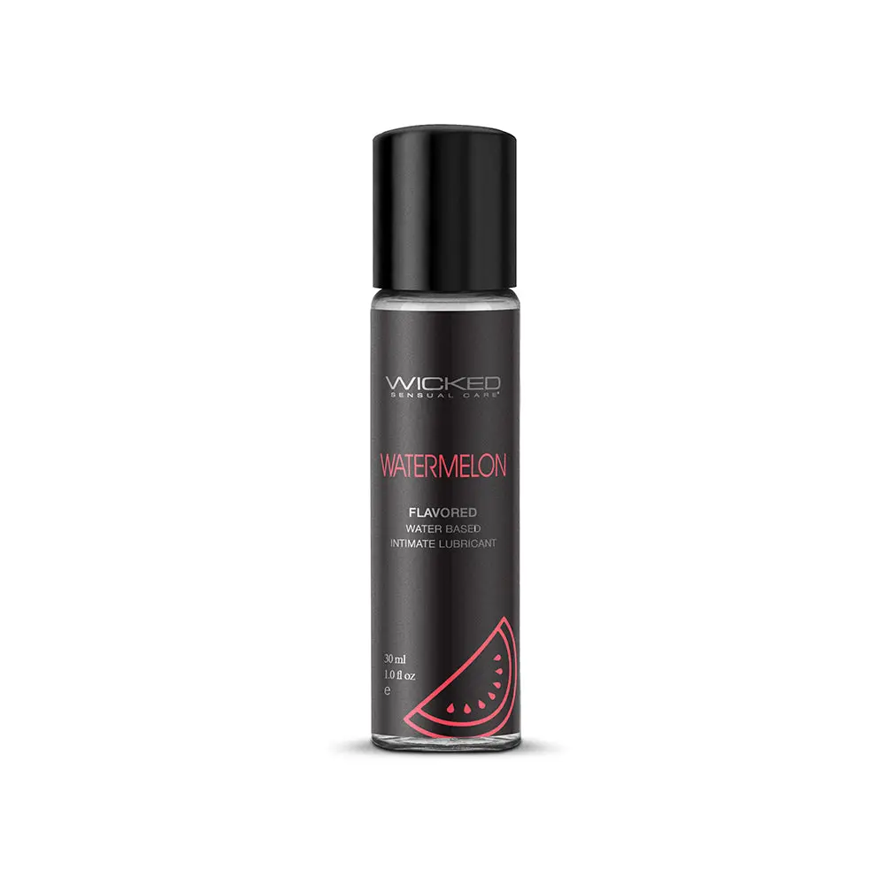 Wicked Aqua Watermelon Water-Based Lubricant 1 Oz. 1