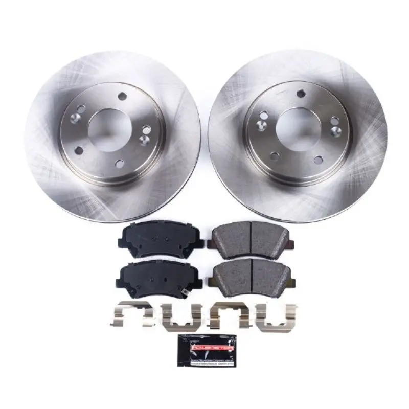 Power Stop 11-16 Hyundai Elantra Front Autospecialty Brake Kit 1