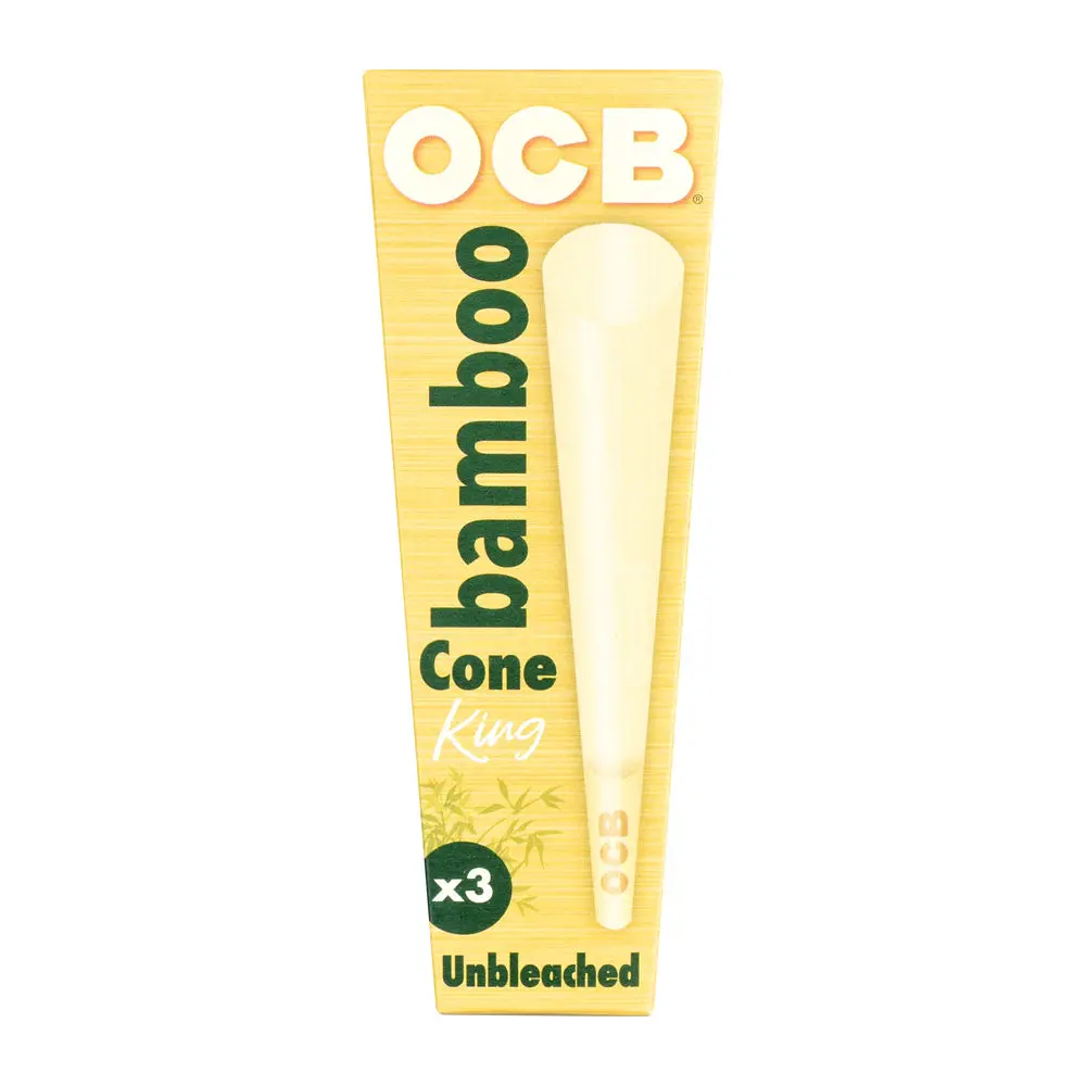 Ocb Bamboo Unbleached Cones 1