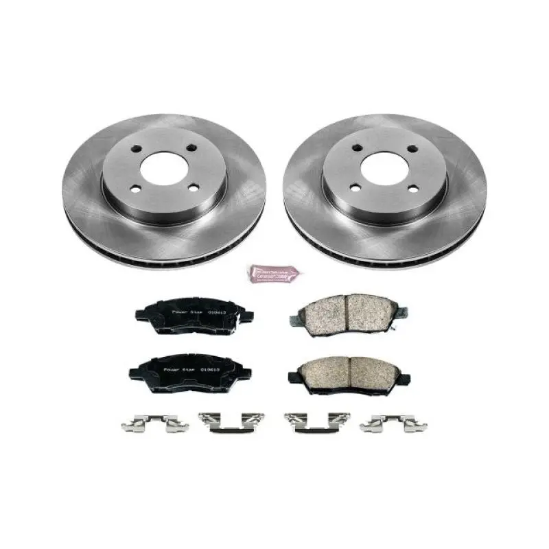 Power Stop 12-18 Nissan Versa Front Autospecialty Brake Kit 1