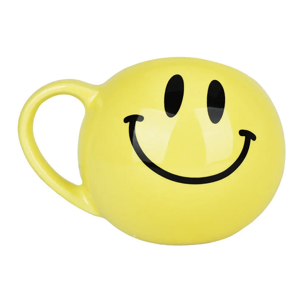 Smiley Face Ceramic Mug - 22Oz 1