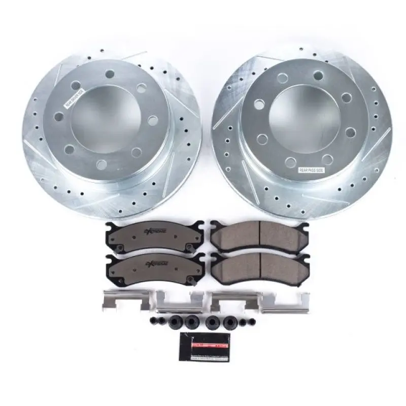 Power Stop 02-06 Chevrolet Avalanche 2500 Rear Z36 Truck & Tow Brake Kit 1