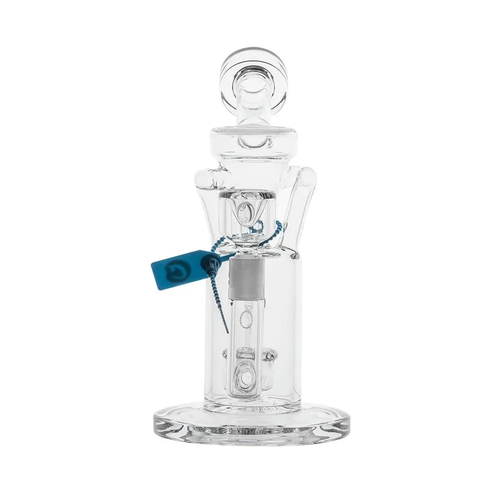 Cookies Double Cycler Glass Water Pipe - 9" / 14Mm F 1
