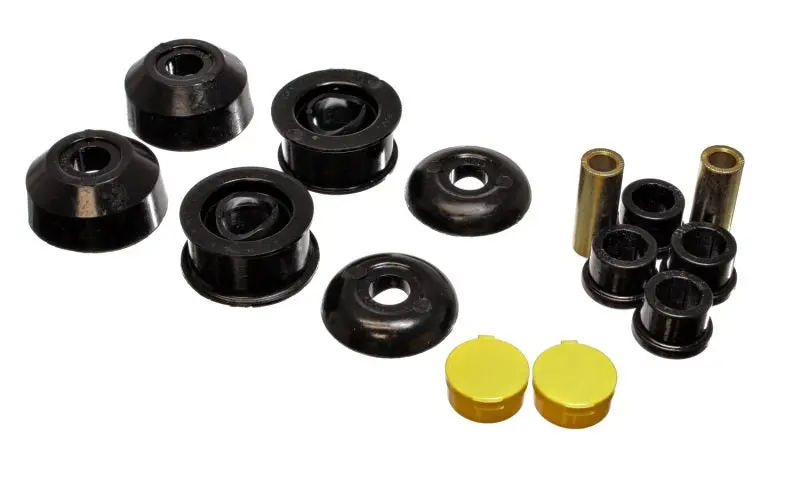 Energy Suspension 05-07 Scion Tc / 03-06 Toyota Corolla/Matrix Black Front Control Arm Bushing Set 1