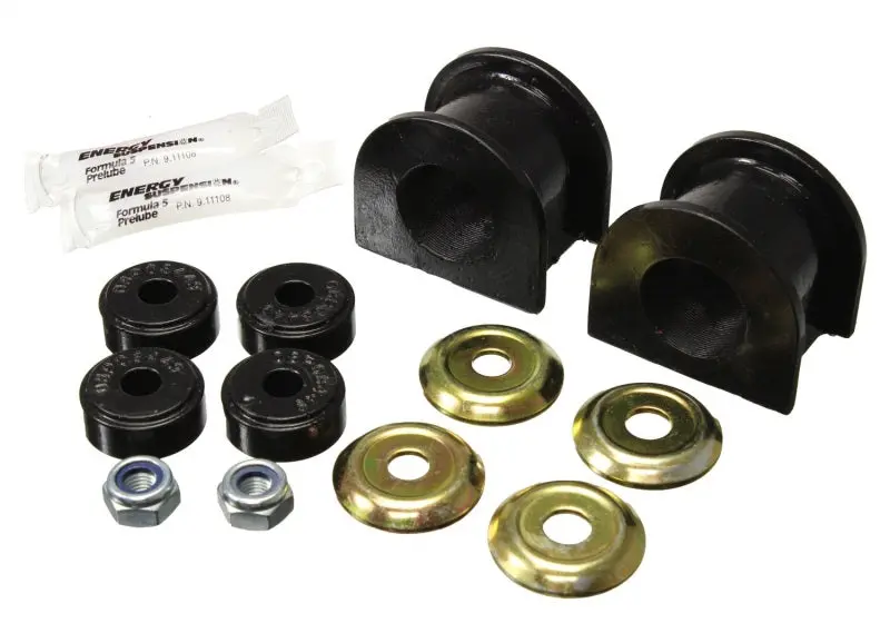 Energy Suspension 05-15 Toyota Tacoma 2Wd 30Mm Front Sway Bar Bushing Set - Black 1