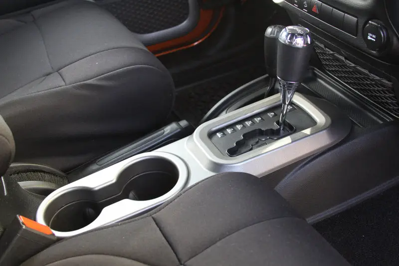 Rugged Ridge 11-18 Jeep Wrangler Jk W/ Automatic Transmission Charcoal Center Cup Console 1