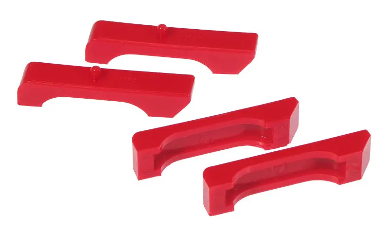 Prothane 68-87 Gm Small Block Radiator Insolators - Red 1