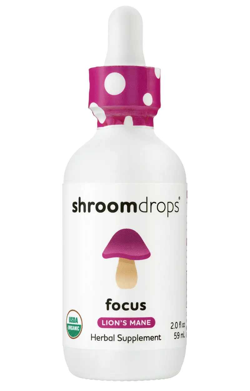 Organic Lion's Mane Tincture (Focus) Shroom Drops 1