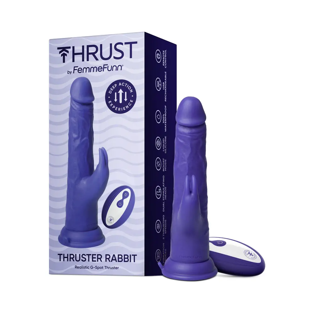 Femmefunn Thruster Rabbit Dark Purple 1