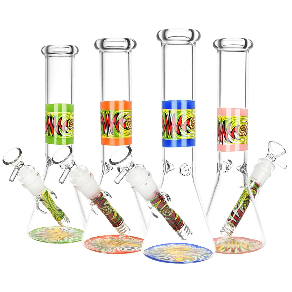Vacillating Vibe Beaker Water Pipe - 9.75" 1