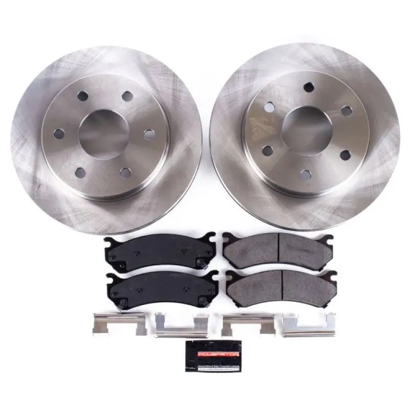 Power Stop 02-06 Cadillac Escalade Front Autospecialty Brake Kit 1