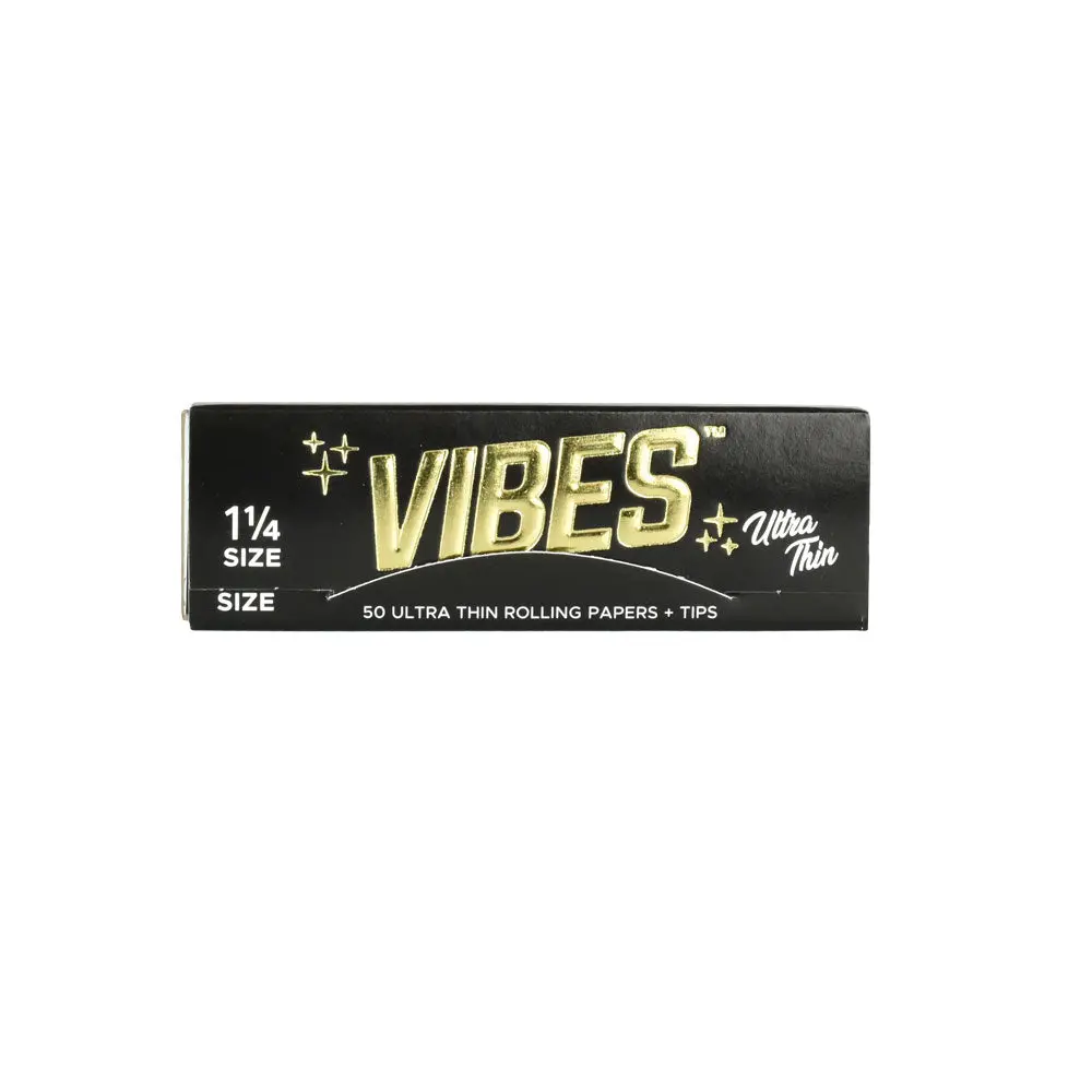 Vibes Ultra Thin Rolling Papers W/ Tips 1