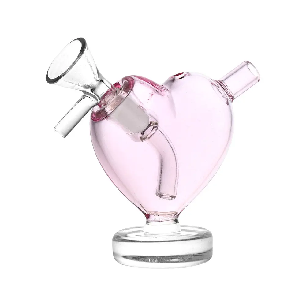 From The Heart Glass Mini Bubbler - 3" / 10Mm F 1
