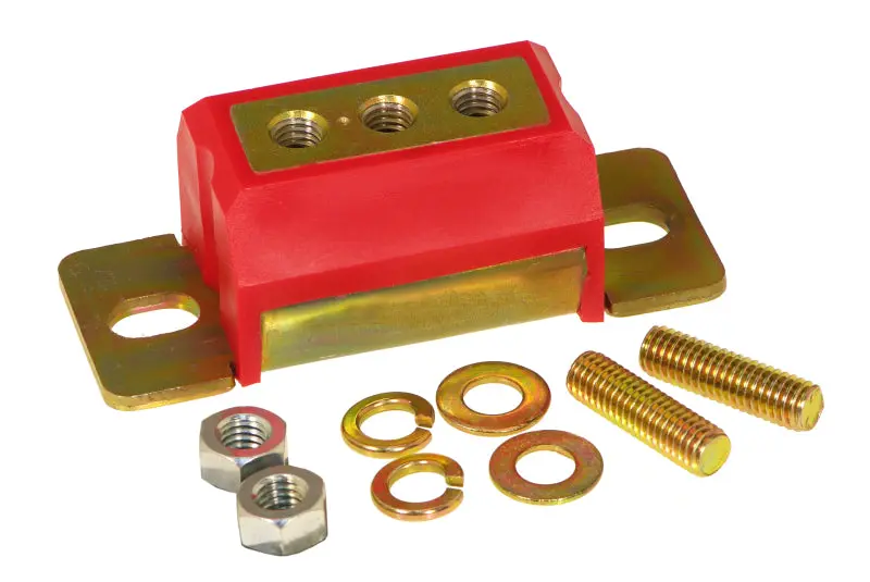 Prothane Jeep Trans Mount (1 Or 2 Bolt Style) - Red 1