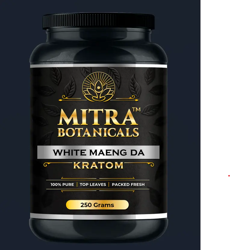Mitra Botanicals White Maeng Da – Kratom (250 Grams Powder) 1