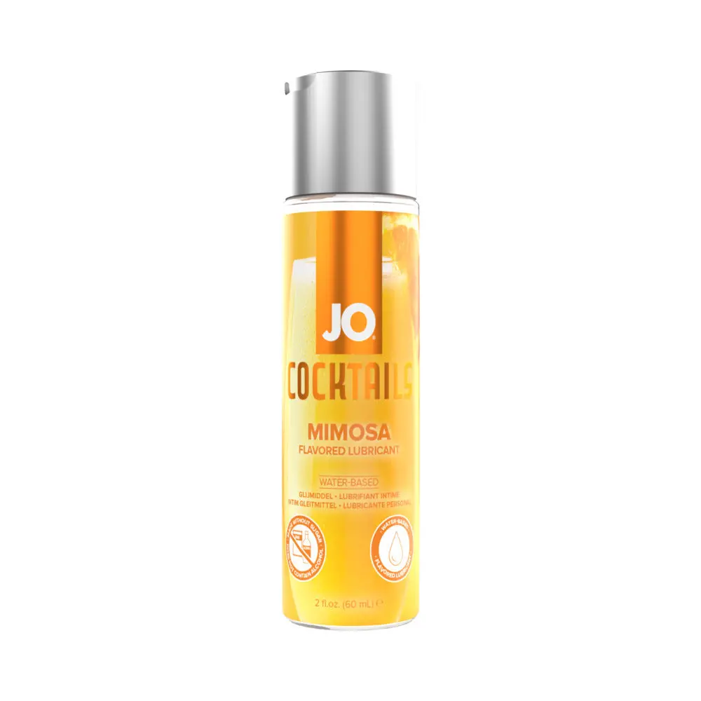 Jo Cocktails Mimosa Flavored Water-Based Lubricant 2 Oz. 1