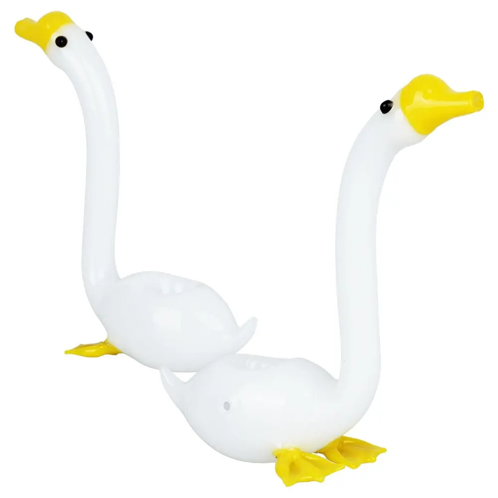 Take A Gander At This Goose Glass Hand Pipe - 6" 1