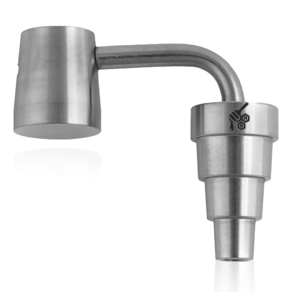Titanium 6 In 1 Long Neck Banger Dab Nail 1