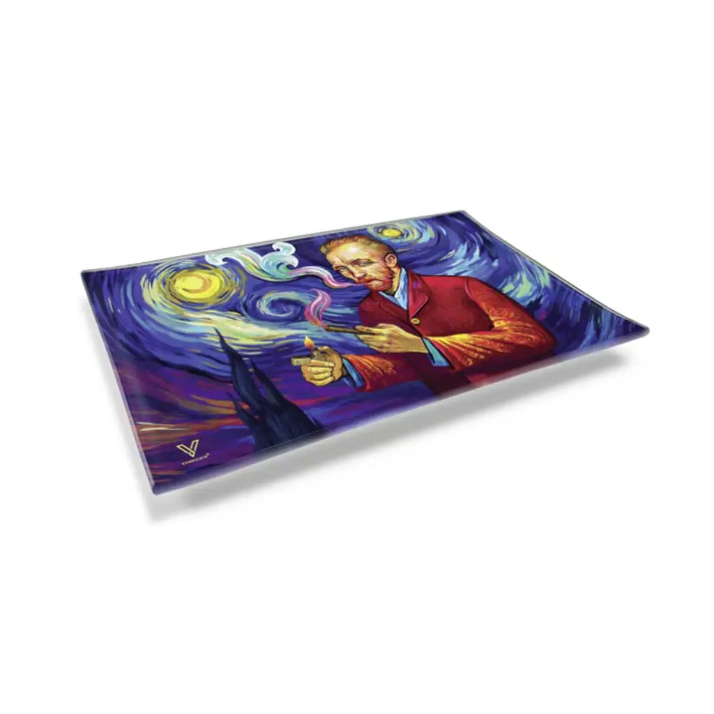Van Gogh Glass Tray 1