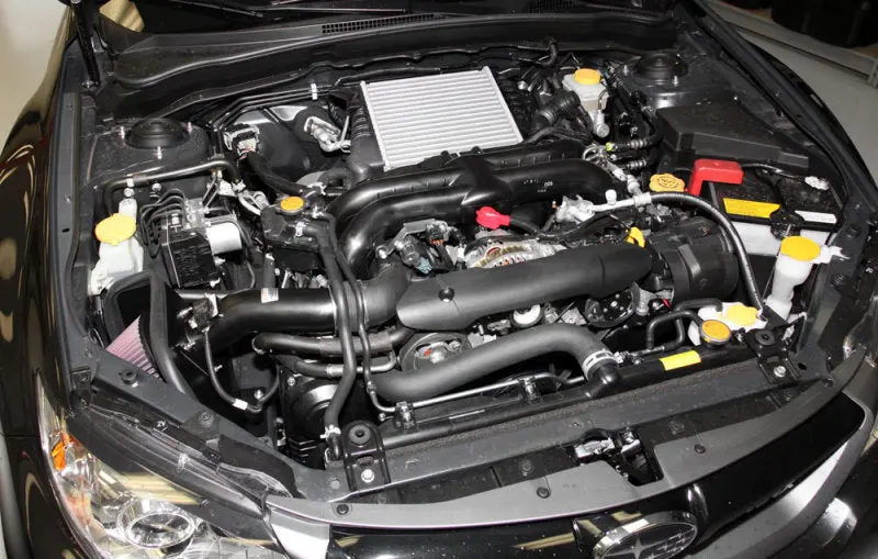K&N 08-11 Wrx/Sti Black Typhoon Short Ram Intake 2