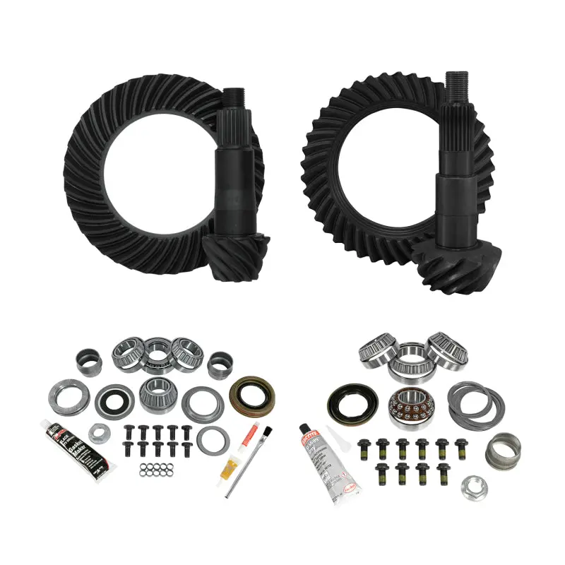 Yukon Gear & Install Kit Package Jeep Jl Non-Rubicon D44 (M220) R / D30 (M186) F - 4.88 Ratio 1