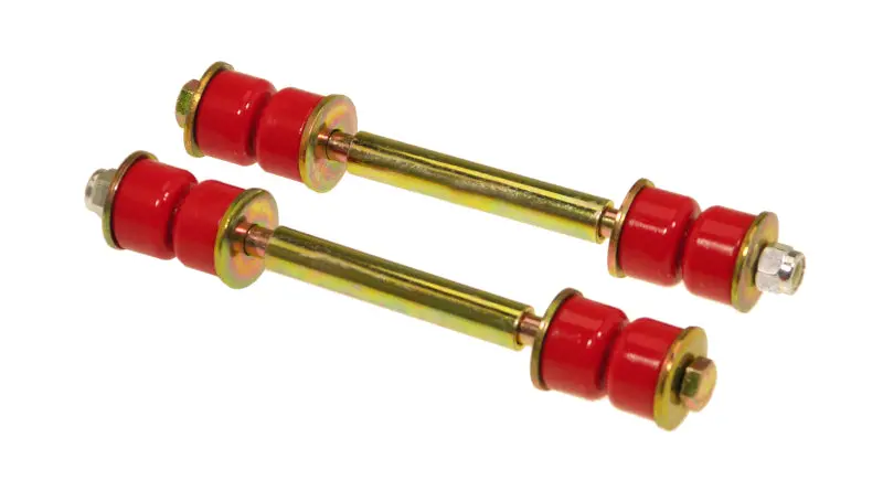 Prothane Universal End Link Set - 5In Mounting Length - Red 1