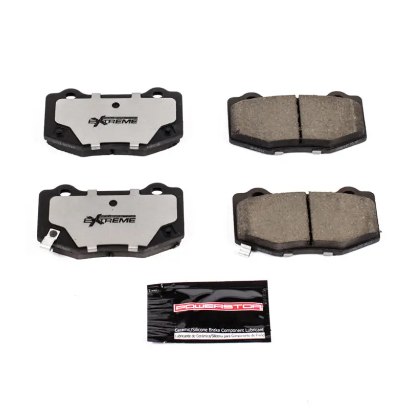 Power Stop 16-19 Cadillac Ats Rear Z26 Extreme Street Brake Pads W/Hardware 1