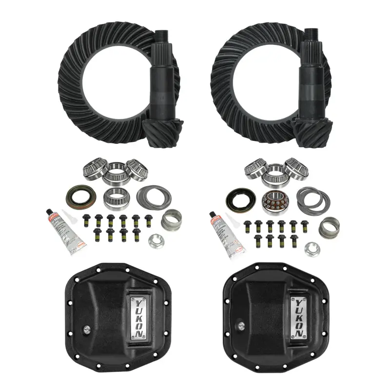 Yukon Stage 2 Jeep Jl/Jt Re-Gear Kit W/Covers & D44 Front & Rear In A 5.13 Ratio 1
