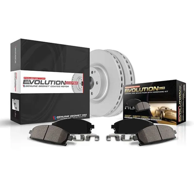 Power Stop 18-20 Subaru Wrx Sti Front Z17 Coated Brake Kit 1
