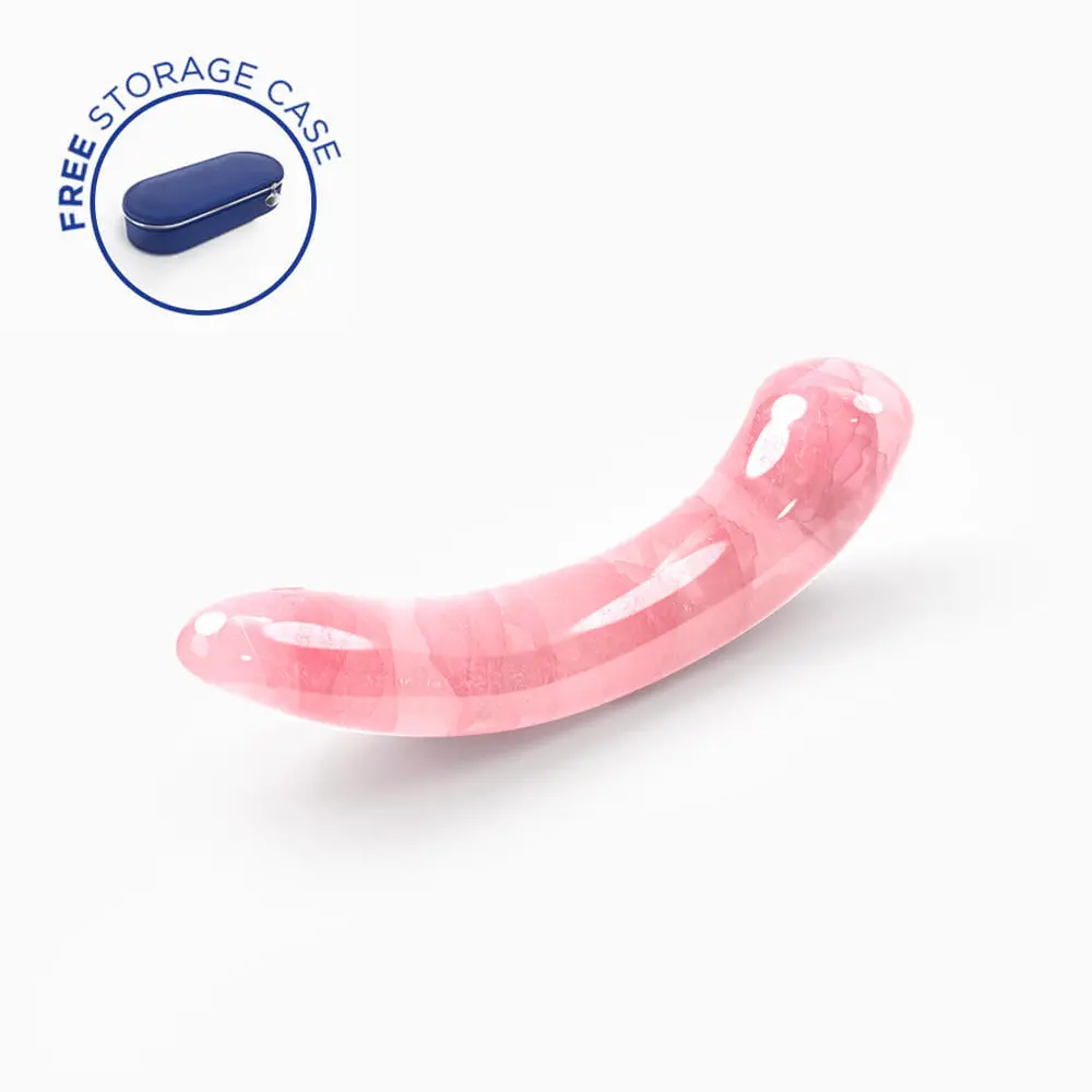 Biird Pixii Rose Quartz Dildo 1
