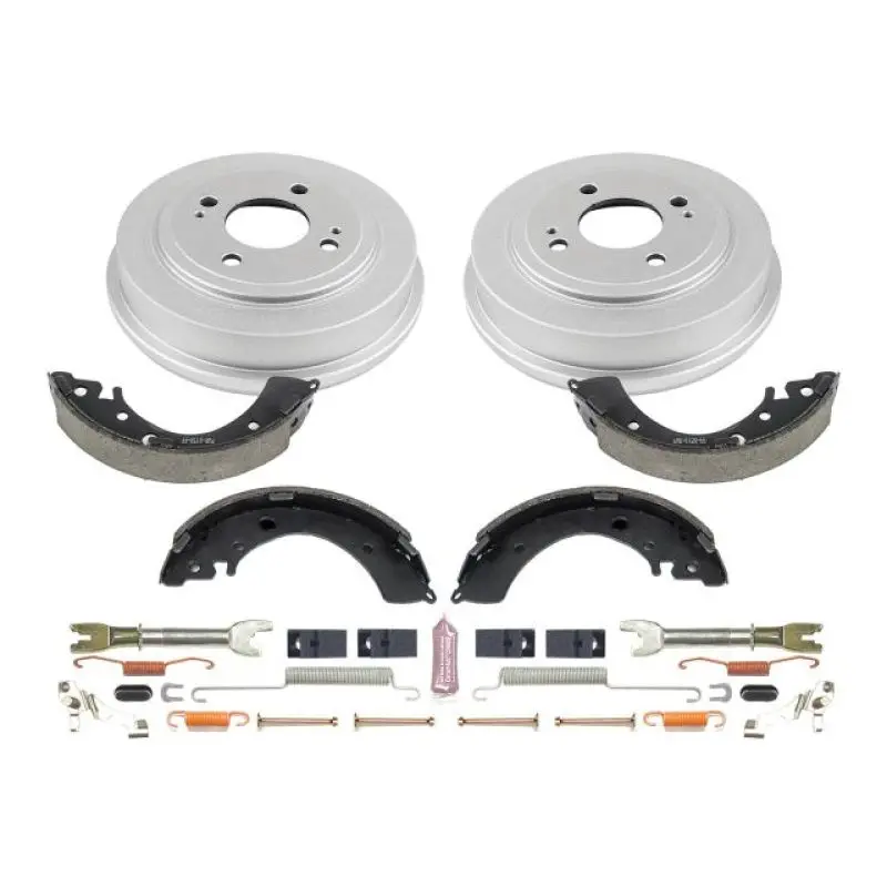 Power Stop 07-08 Honda Fit Rear Autospecialty Drum Kit 1