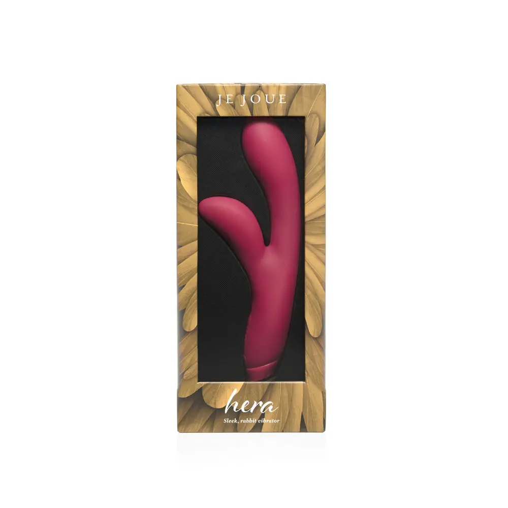 Je Joue Hera Rechargeable Silicone Rabbit Vibrator Fuchsia 1