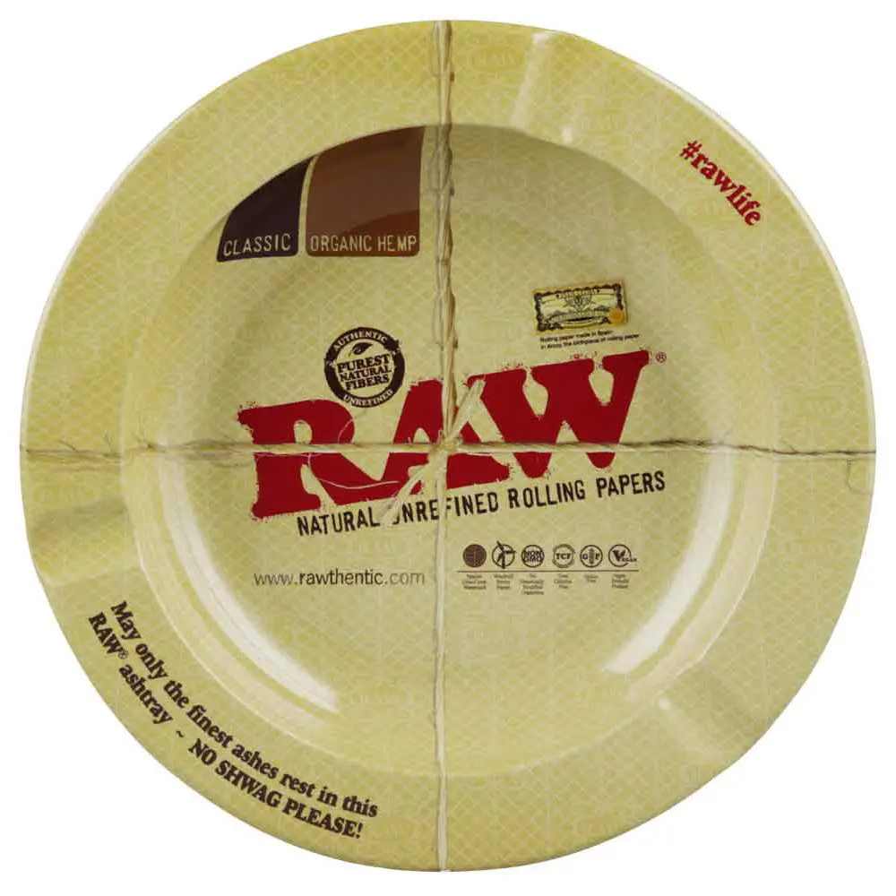 Raw Round Metal Ashtray - Magnetic / 5.5" 1