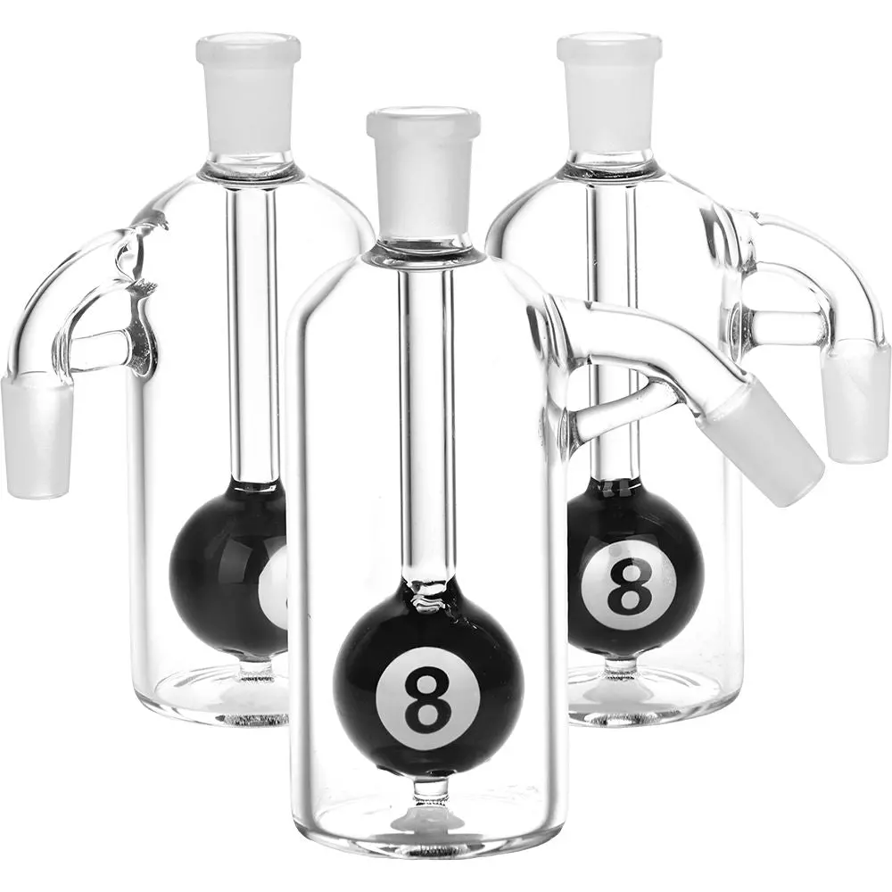Glass 8-Ball  Ash Catcher | 5.25" | 14Mm 1
