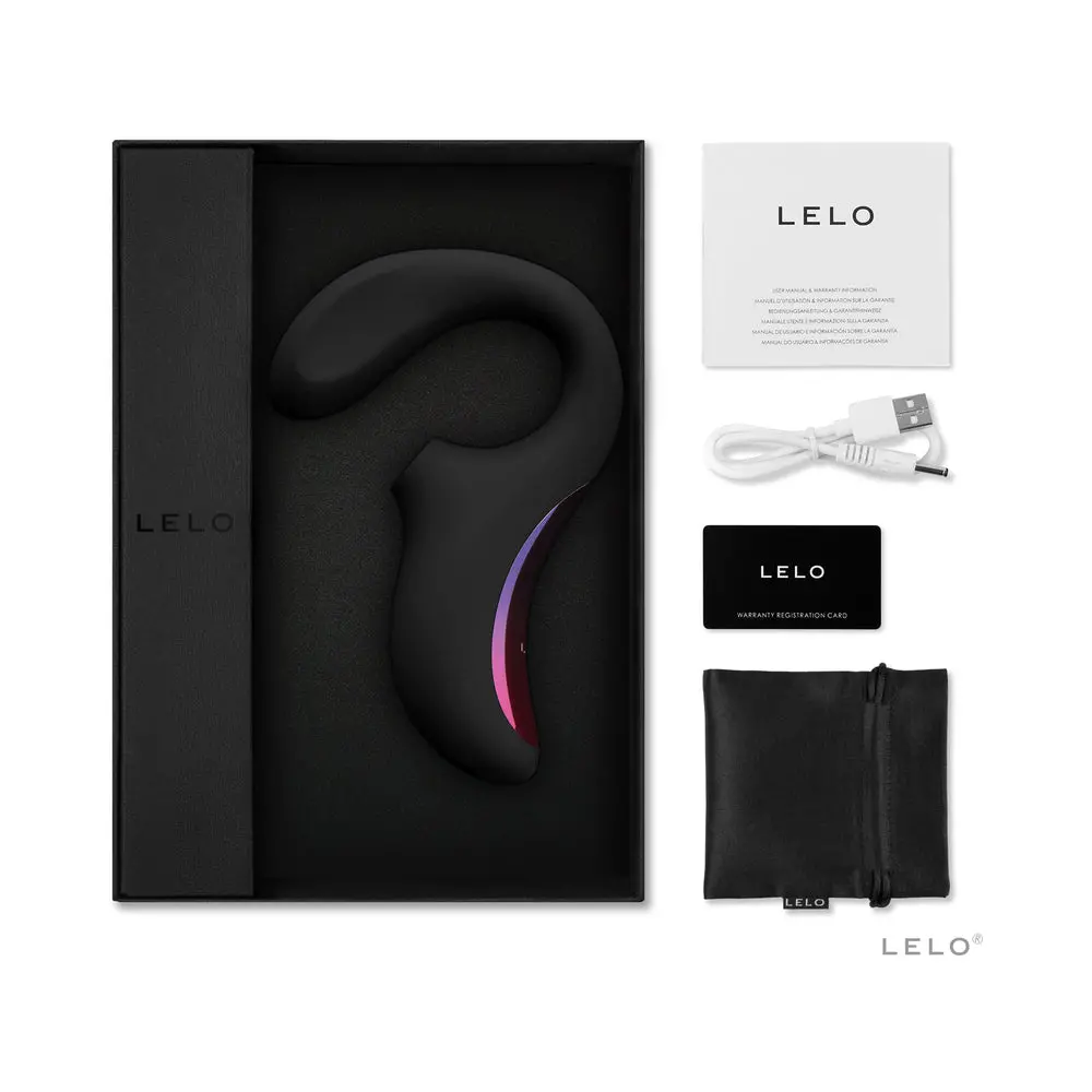 Lelo Enigma Suction Dual Stimulator Black 1