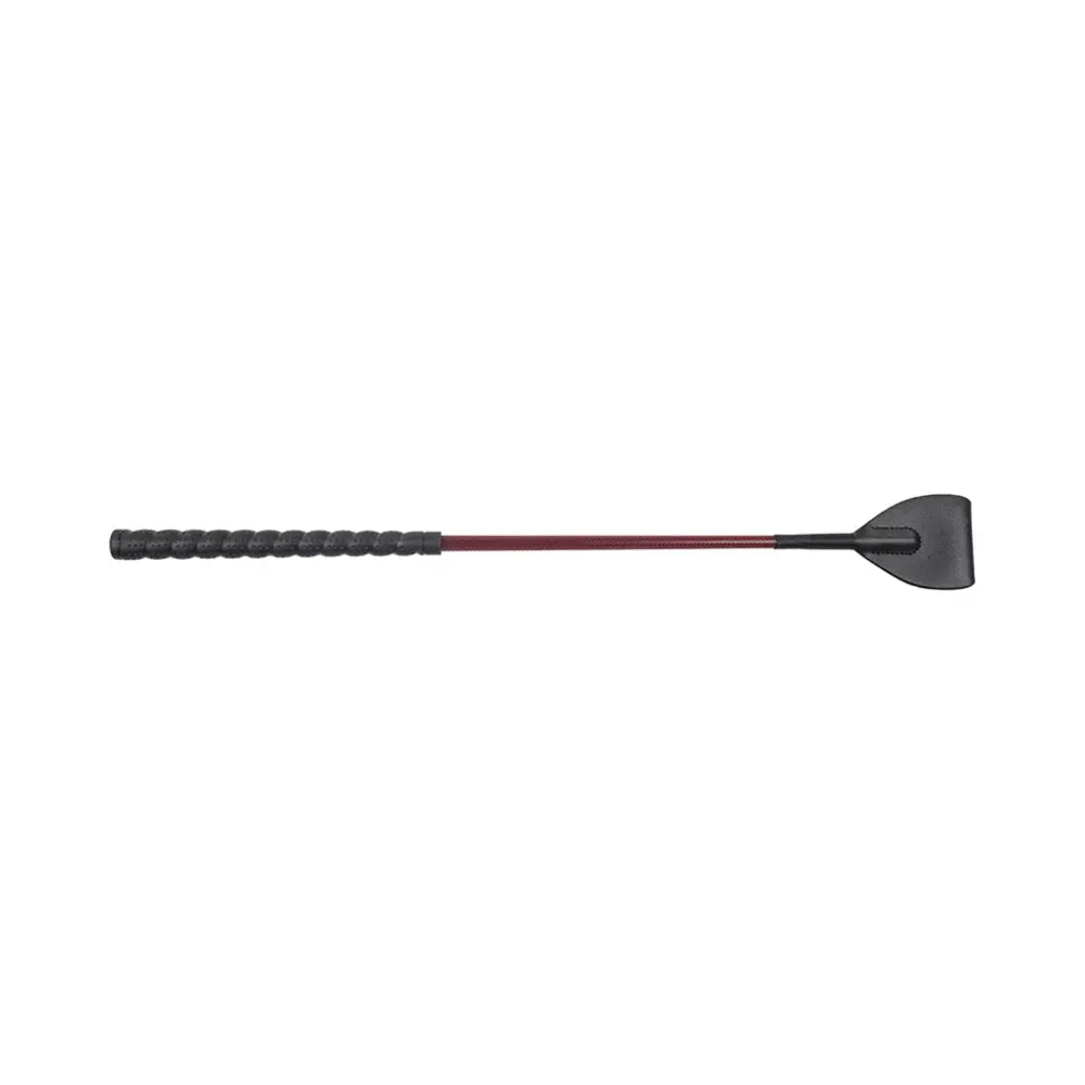 Sportsheets Saffron Leather Crop With Rubberized Grip 1