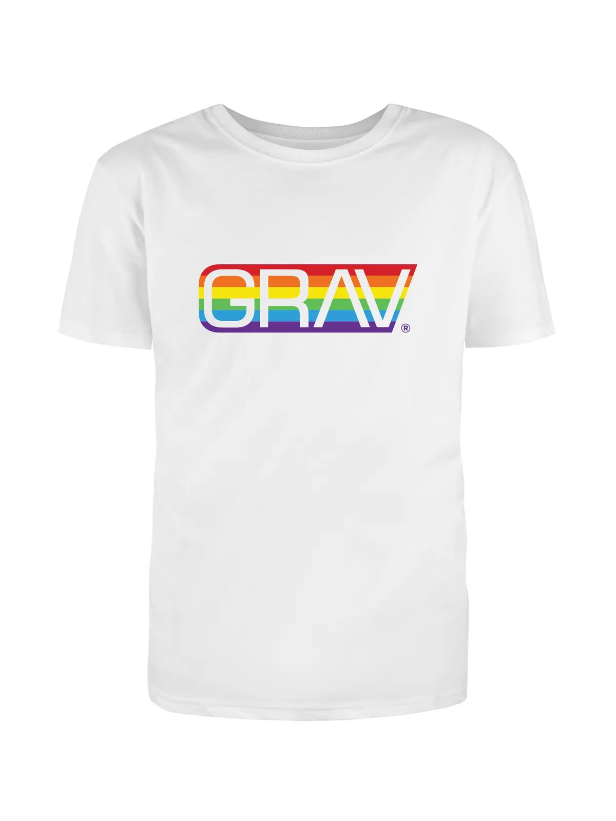 Grav® Gay Pride Logo T-Shirt 1