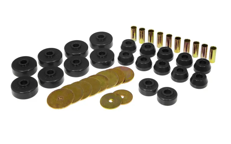 Prothane 84-88 Toyota 4Runner Body Mount Kit - Black 1