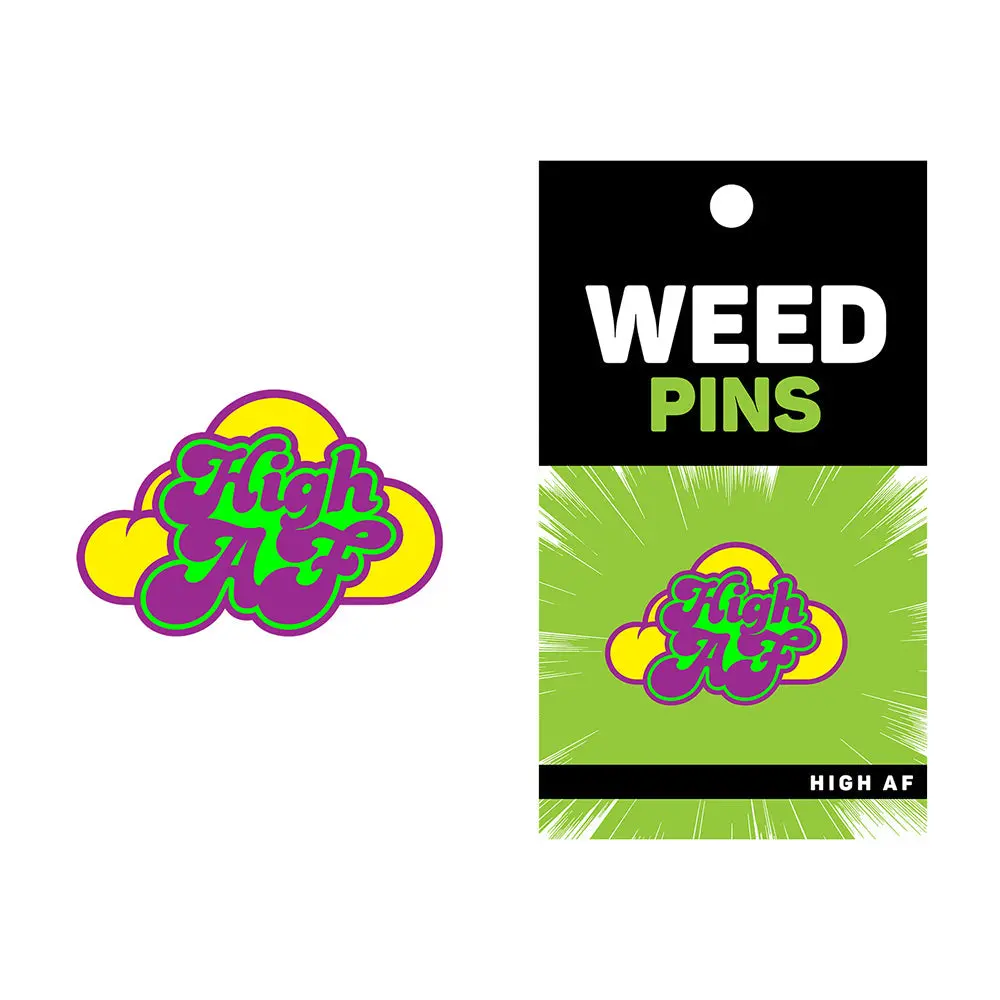 Weed Pin High Af 1