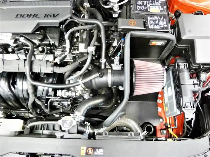 K&N 2021+ Hyundai Elantra L4-2.0L F/I Typhoon Performance Air Intake System 2