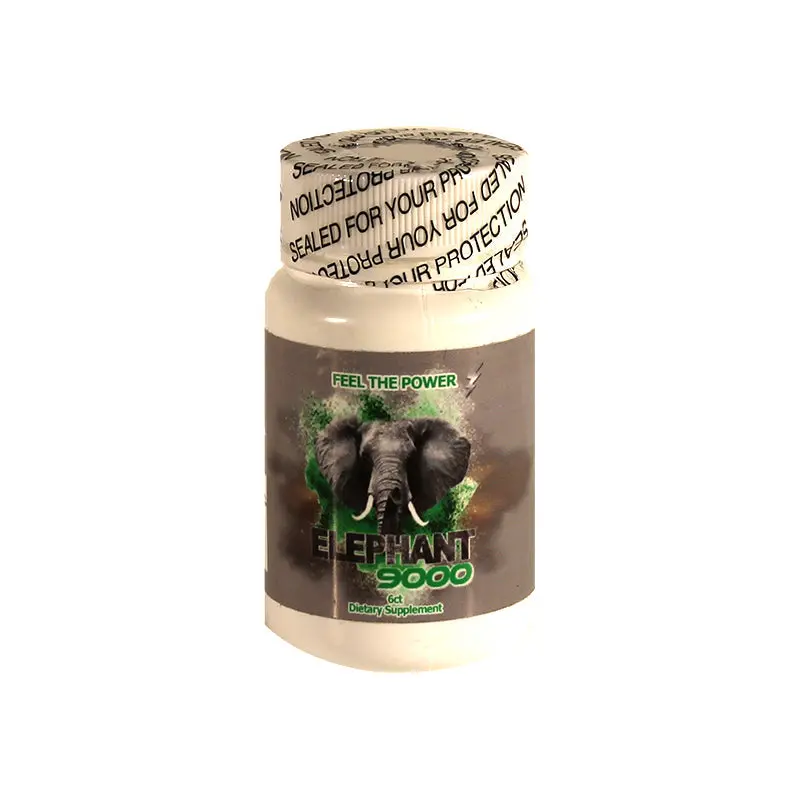 Elephant 9000 Male Enhancer 6Ct Bottle 1