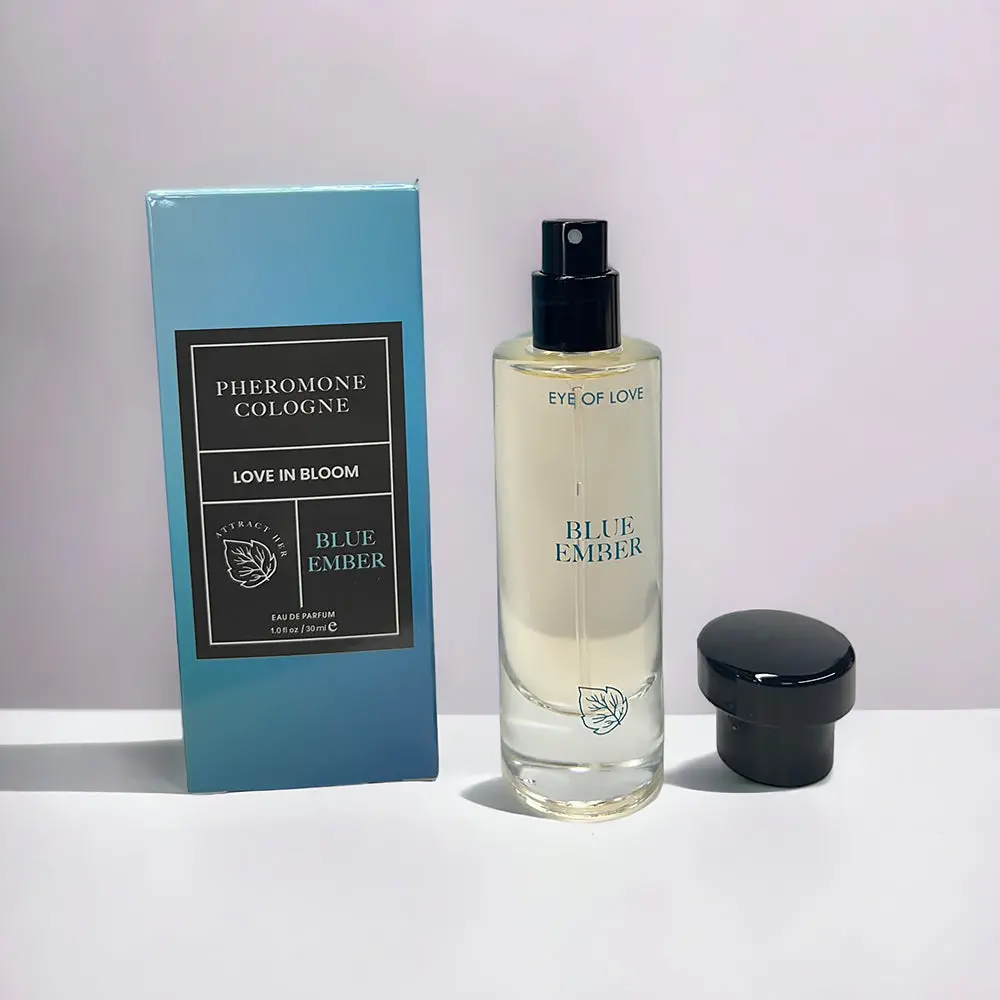 Eye Of Love Bloom Attract Her Pheromone Parfum Blue Ember 1 Oz. 2