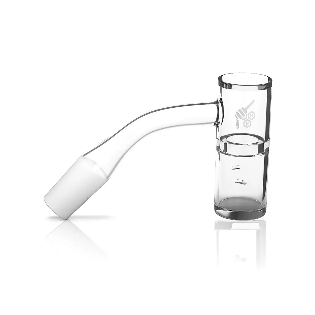 Honeybee Herb Honey Well Quartz Banger- 45° 1