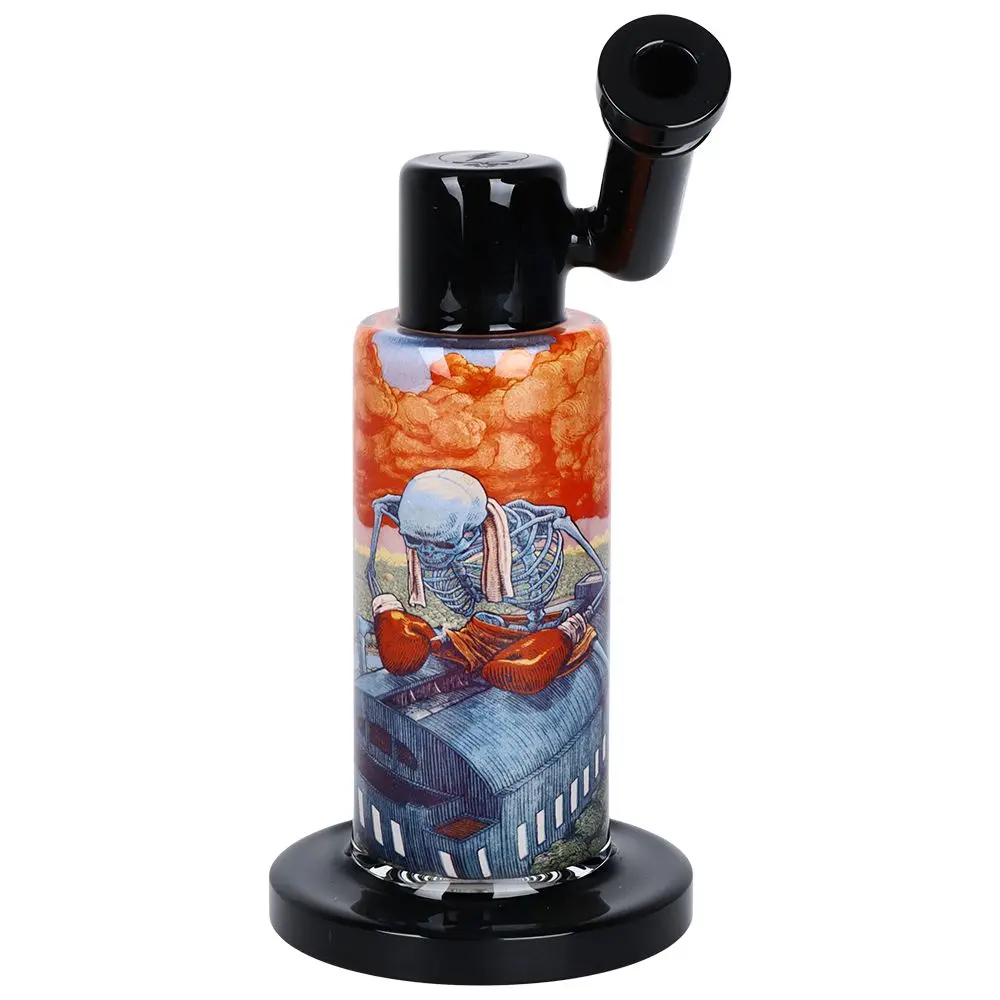 Grateful Dead X Pulsar Inside Print Water Pipe - 8.5" / 14Mm F / Boxer 2