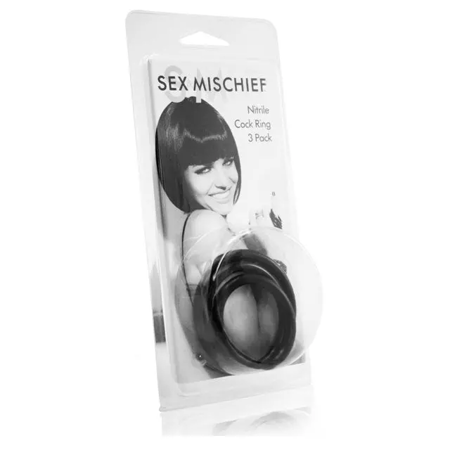 Nitrile Cock Ring 3-Pack 1