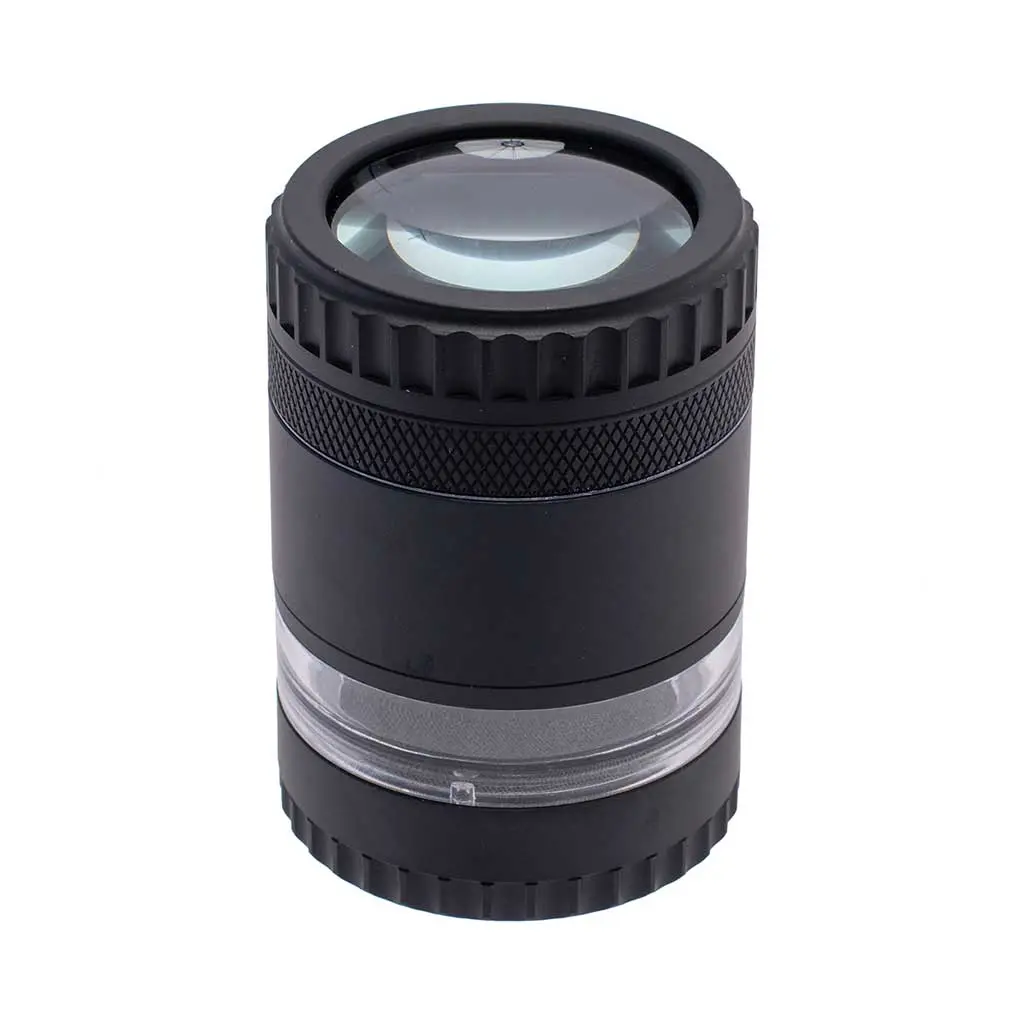 Grinder With Magnifying Lid 1