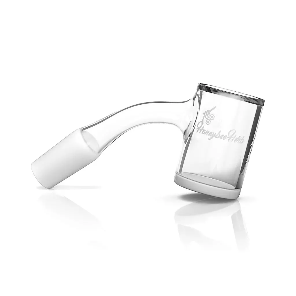 Honey & Milk Bevel Quartz Banger - 45° Degree | Bl 1